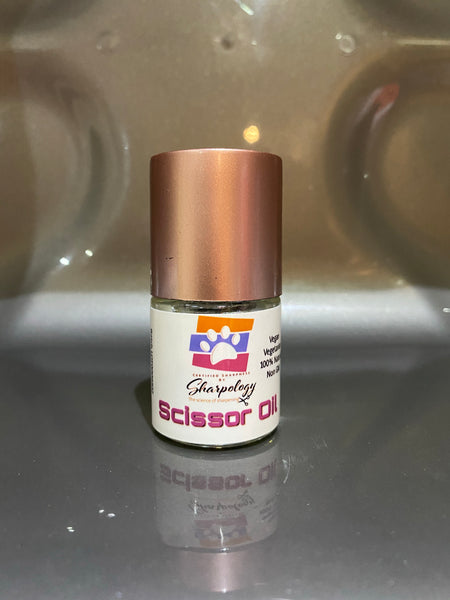 Scissor Oil Bottle - Ideal for Groomers!